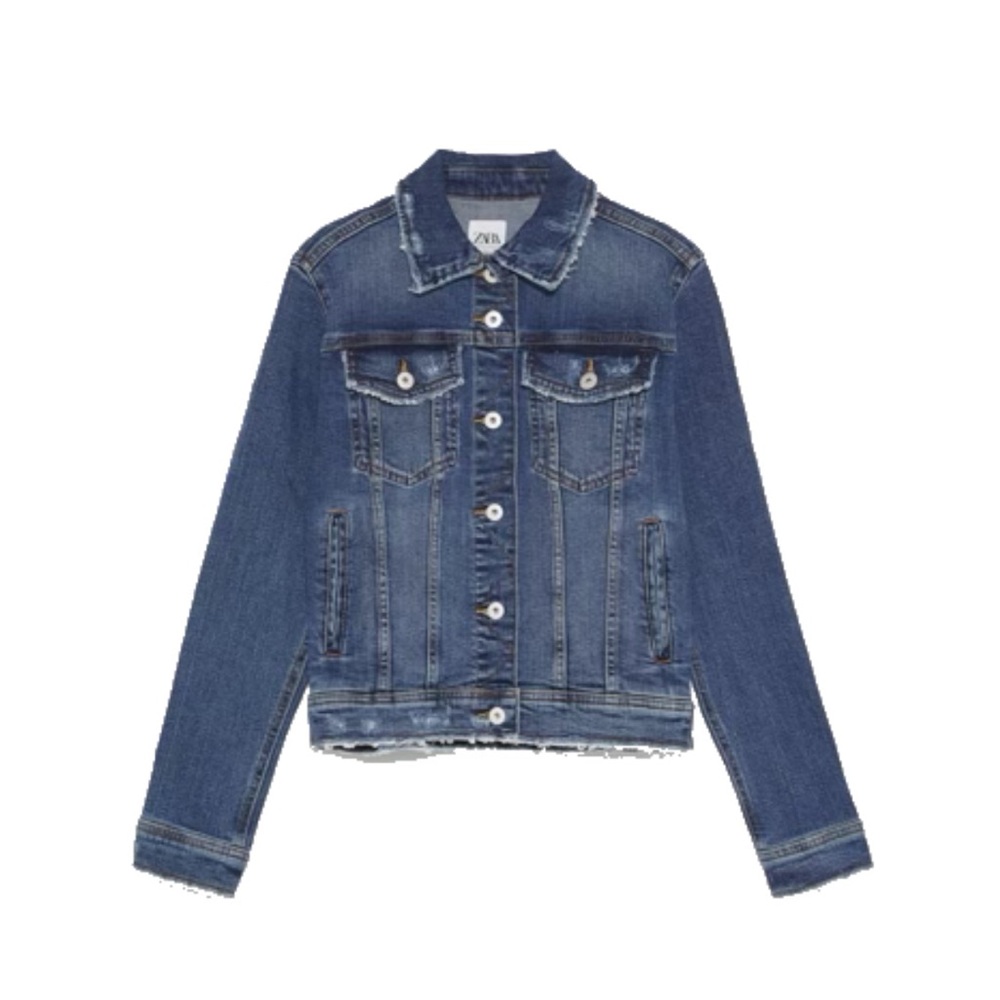 Zara blue jean jacket
